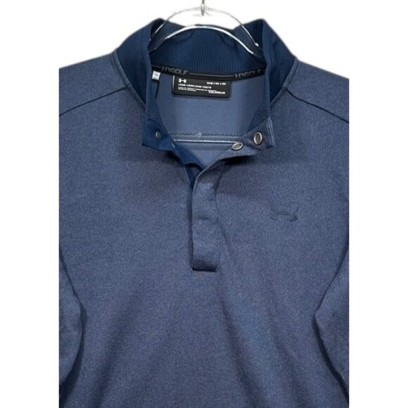 Under Armour Other - Under Armour ColdGear Navy Golf Pullover Medium Sweater Performance Top